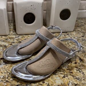 Gianni Bini rhinestone detailed sandals